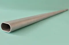 أنبوب ألومنيوم بيضاوي مخروطي